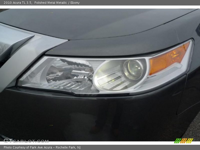 Polished Metal Metallic / Ebony 2010 Acura TL 3.5