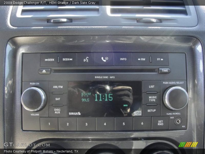 HEMI Orange / Dark Slate Gray 2009 Dodge Challenger R/T
