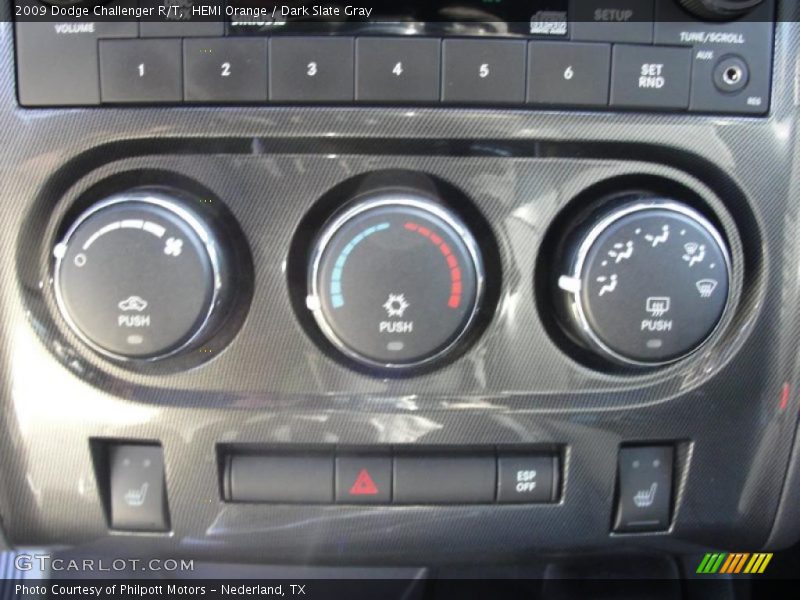 HEMI Orange / Dark Slate Gray 2009 Dodge Challenger R/T