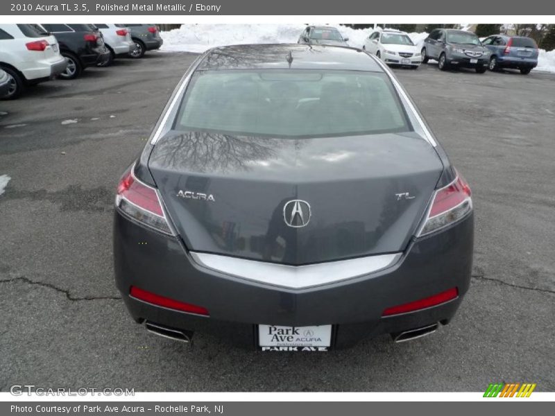 Polished Metal Metallic / Ebony 2010 Acura TL 3.5