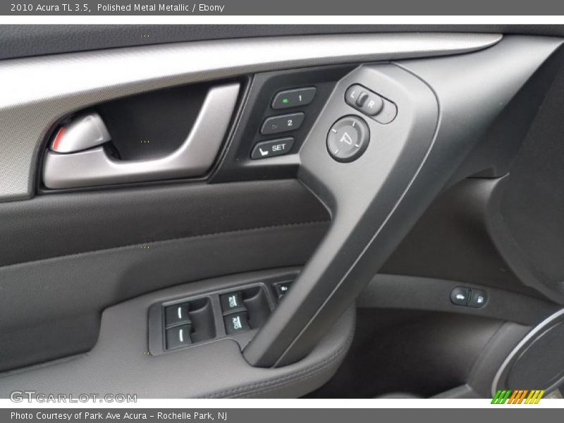 Polished Metal Metallic / Ebony 2010 Acura TL 3.5