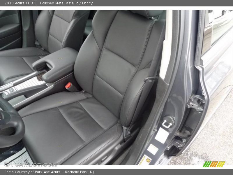 Polished Metal Metallic / Ebony 2010 Acura TL 3.5