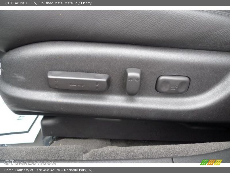 Polished Metal Metallic / Ebony 2010 Acura TL 3.5