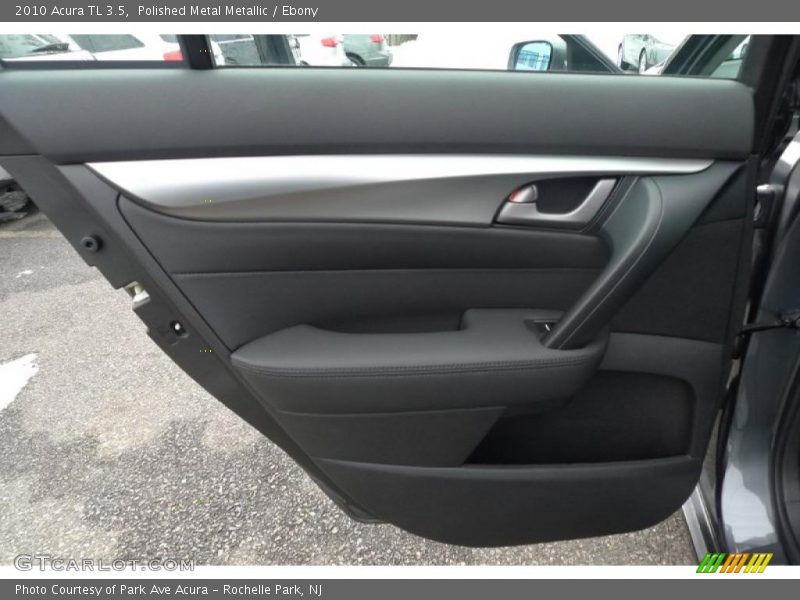 Polished Metal Metallic / Ebony 2010 Acura TL 3.5