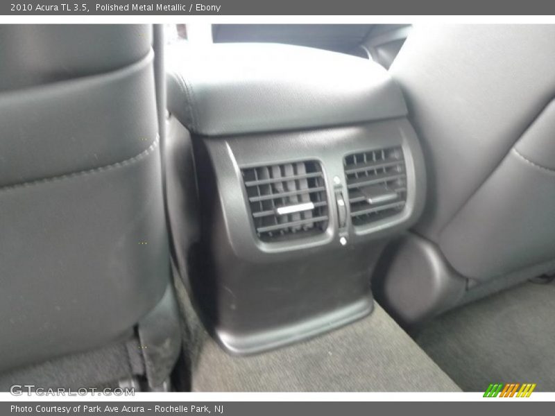 Polished Metal Metallic / Ebony 2010 Acura TL 3.5