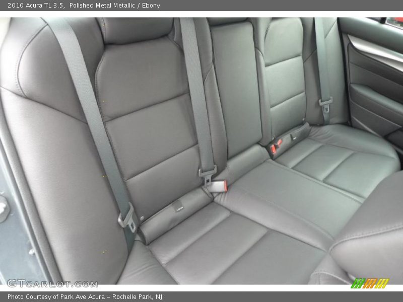 Polished Metal Metallic / Ebony 2010 Acura TL 3.5