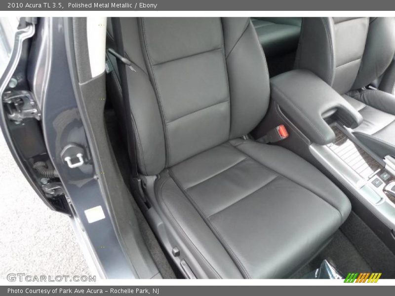 Polished Metal Metallic / Ebony 2010 Acura TL 3.5