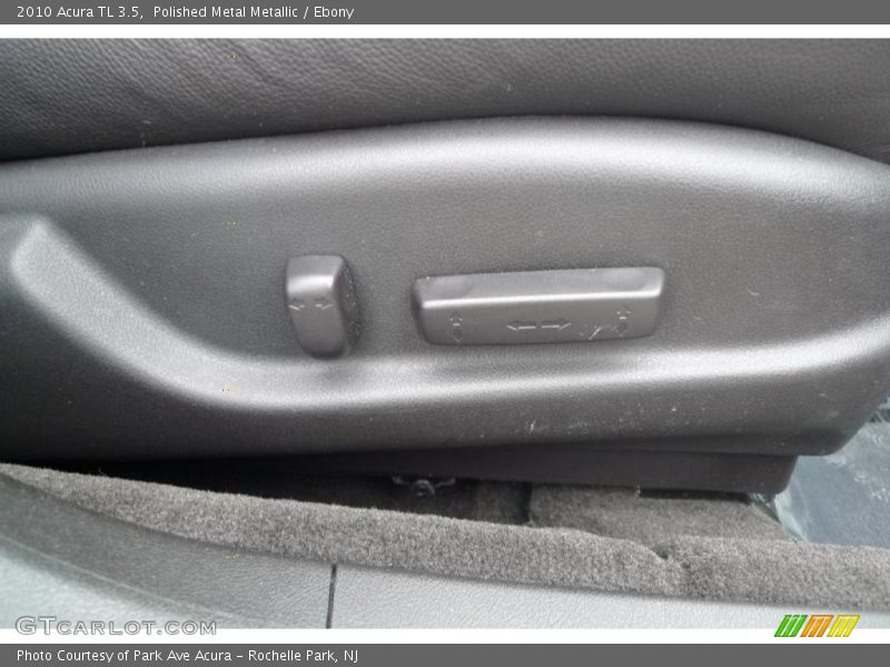 Polished Metal Metallic / Ebony 2010 Acura TL 3.5