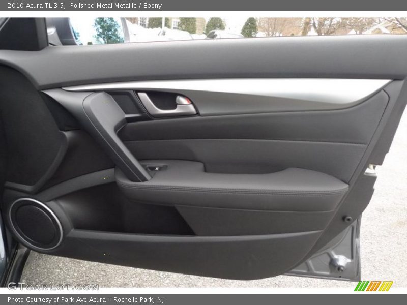 Polished Metal Metallic / Ebony 2010 Acura TL 3.5