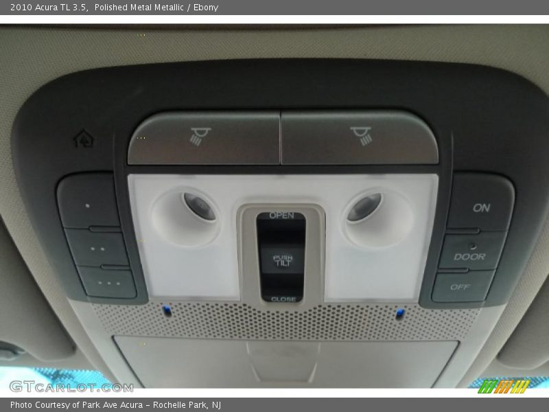 Polished Metal Metallic / Ebony 2010 Acura TL 3.5