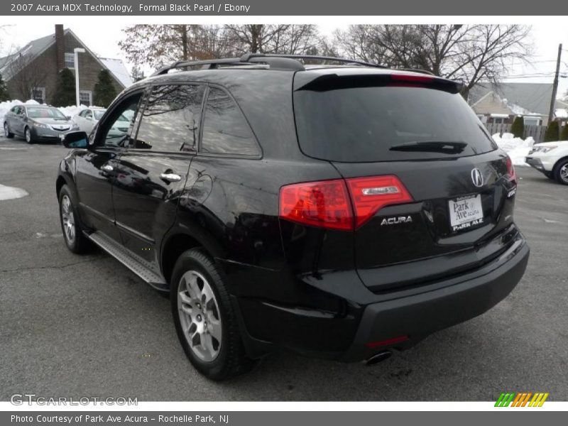 Formal Black Pearl / Ebony 2007 Acura MDX Technology