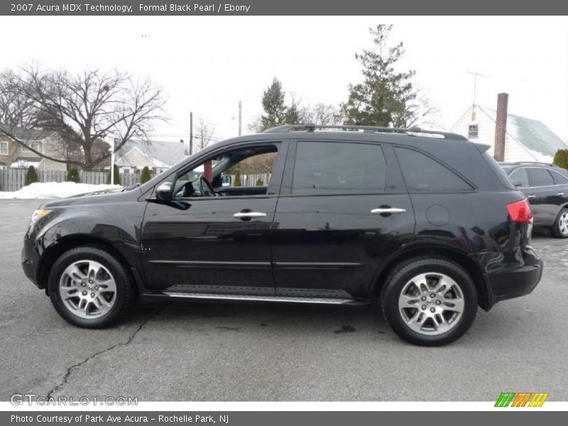 Formal Black Pearl / Ebony 2007 Acura MDX Technology