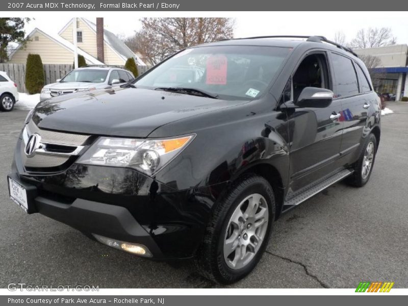 Formal Black Pearl / Ebony 2007 Acura MDX Technology