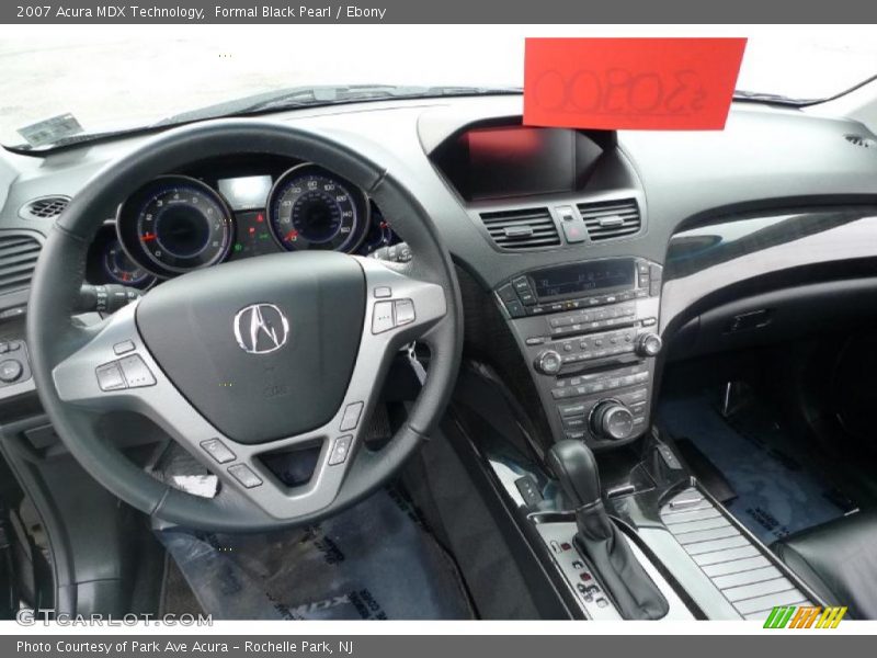 Formal Black Pearl / Ebony 2007 Acura MDX Technology