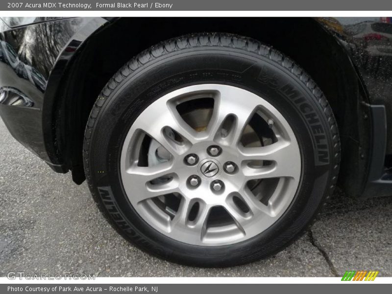 Formal Black Pearl / Ebony 2007 Acura MDX Technology