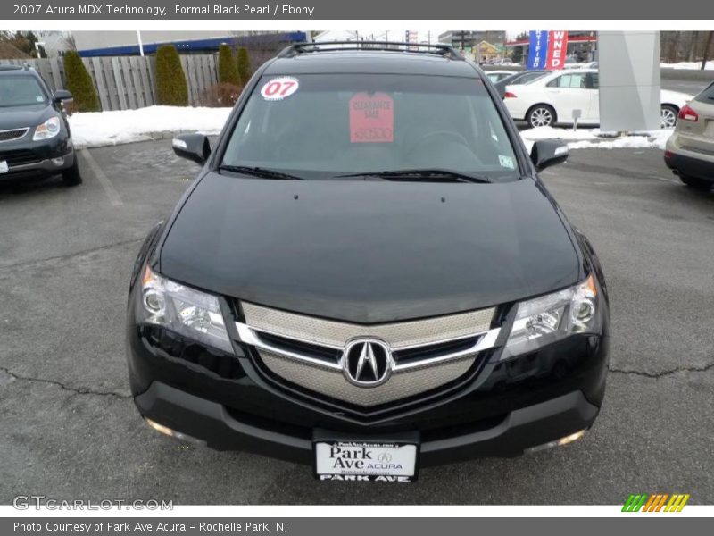 Formal Black Pearl / Ebony 2007 Acura MDX Technology