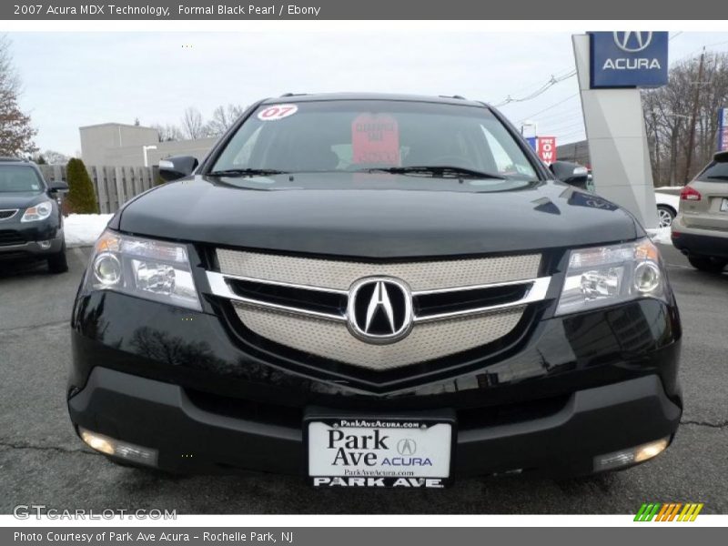 Formal Black Pearl / Ebony 2007 Acura MDX Technology