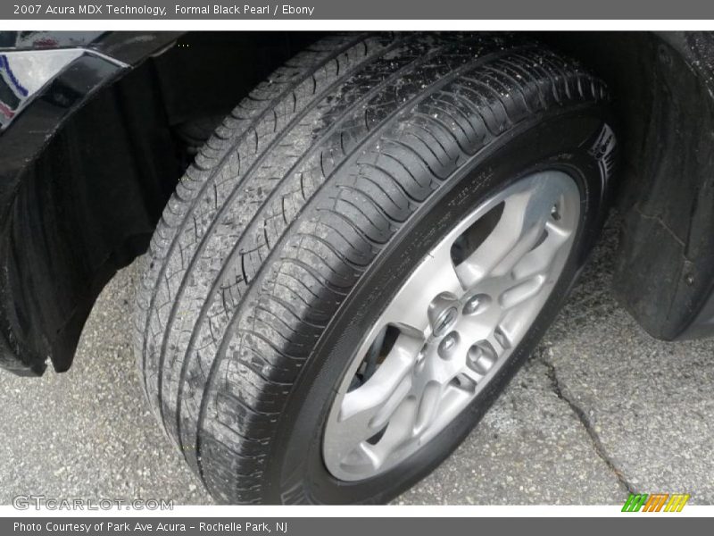 Formal Black Pearl / Ebony 2007 Acura MDX Technology