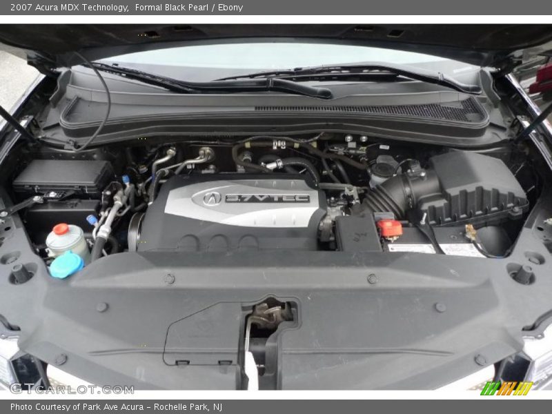Formal Black Pearl / Ebony 2007 Acura MDX Technology