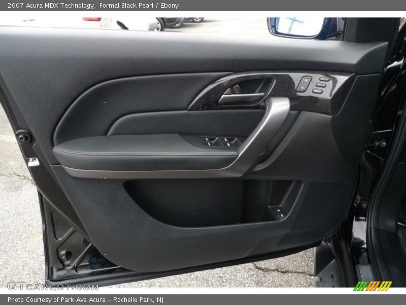 Formal Black Pearl / Ebony 2007 Acura MDX Technology
