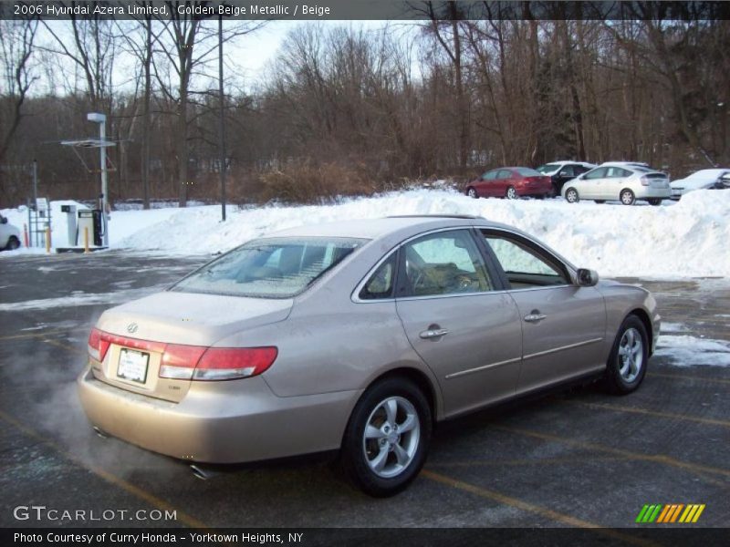 Golden Beige Metallic / Beige 2006 Hyundai Azera Limited
