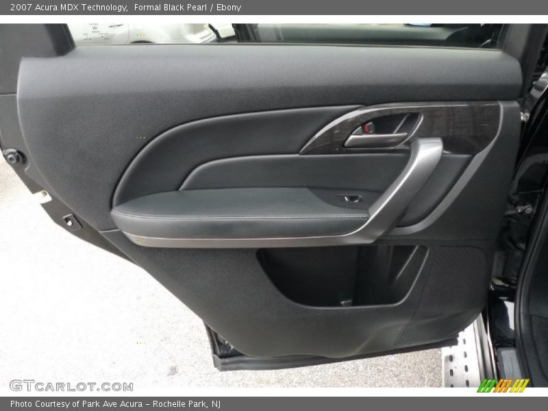 Formal Black Pearl / Ebony 2007 Acura MDX Technology