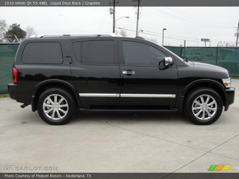 Liquid Onyx Black / Graphite 2010 Infiniti QX 56 4WD