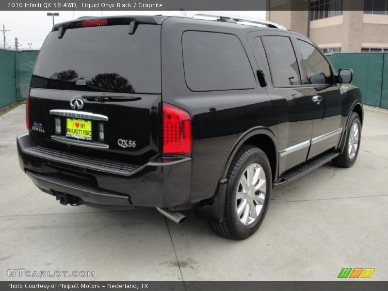 Liquid Onyx Black / Graphite 2010 Infiniti QX 56 4WD