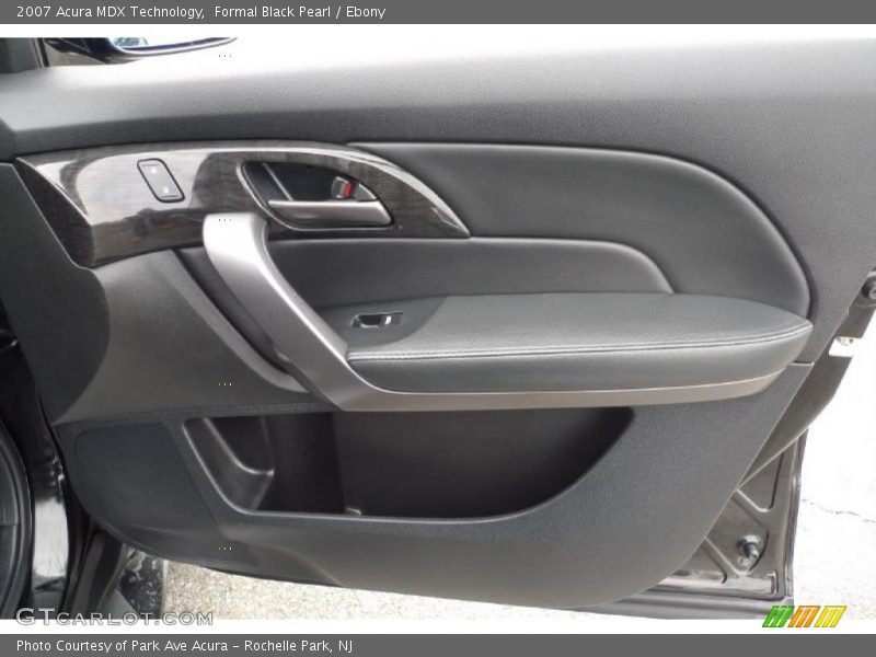 Formal Black Pearl / Ebony 2007 Acura MDX Technology