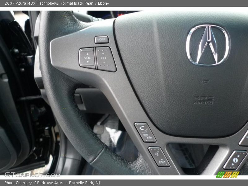 Formal Black Pearl / Ebony 2007 Acura MDX Technology