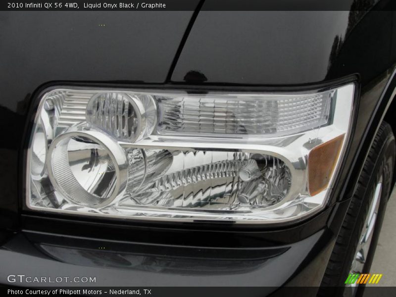 Liquid Onyx Black / Graphite 2010 Infiniti QX 56 4WD