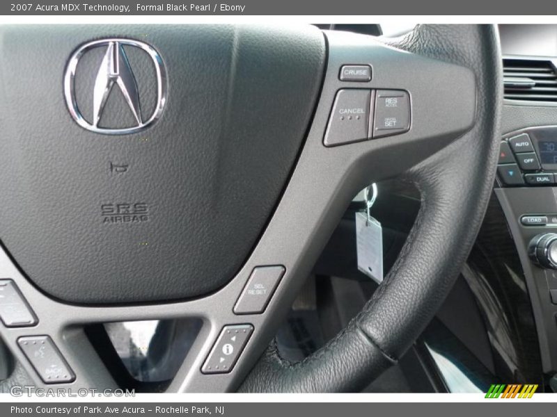 Formal Black Pearl / Ebony 2007 Acura MDX Technology