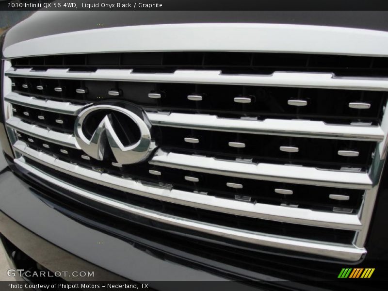 Liquid Onyx Black / Graphite 2010 Infiniti QX 56 4WD