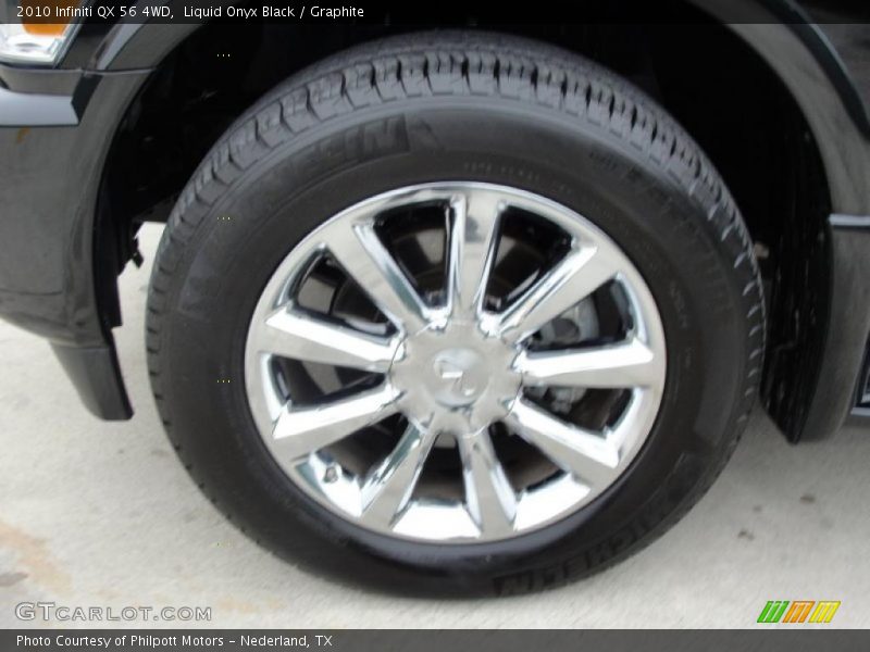Liquid Onyx Black / Graphite 2010 Infiniti QX 56 4WD