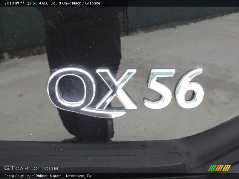 Liquid Onyx Black / Graphite 2010 Infiniti QX 56 4WD