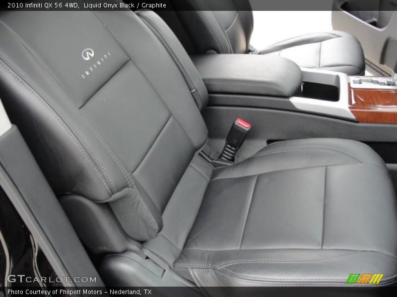Liquid Onyx Black / Graphite 2010 Infiniti QX 56 4WD