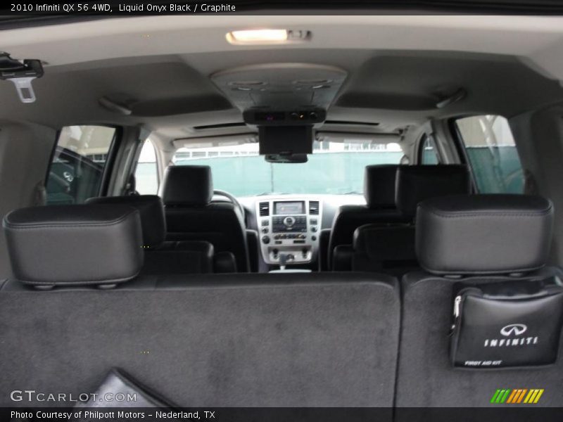 Liquid Onyx Black / Graphite 2010 Infiniti QX 56 4WD