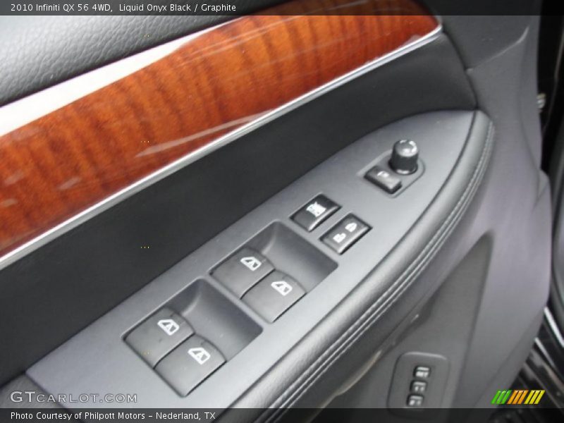 Liquid Onyx Black / Graphite 2010 Infiniti QX 56 4WD