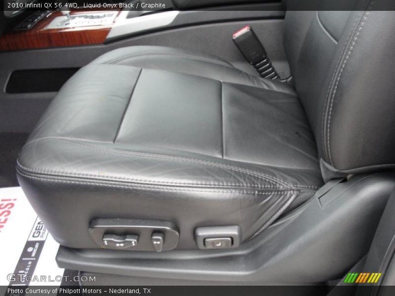 Liquid Onyx Black / Graphite 2010 Infiniti QX 56 4WD