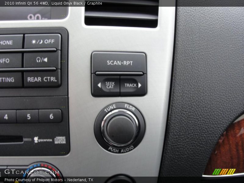 Liquid Onyx Black / Graphite 2010 Infiniti QX 56 4WD