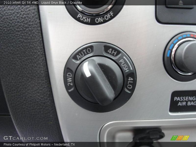 Liquid Onyx Black / Graphite 2010 Infiniti QX 56 4WD