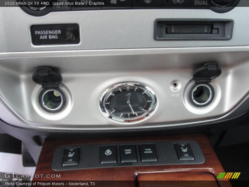 Liquid Onyx Black / Graphite 2010 Infiniti QX 56 4WD