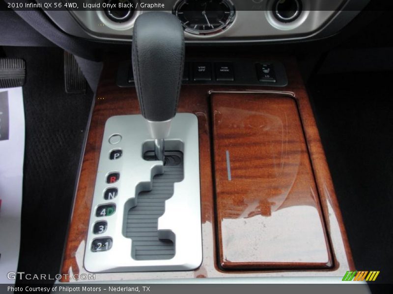 Liquid Onyx Black / Graphite 2010 Infiniti QX 56 4WD