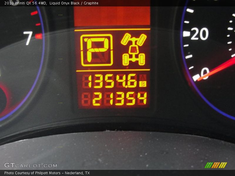 Liquid Onyx Black / Graphite 2010 Infiniti QX 56 4WD