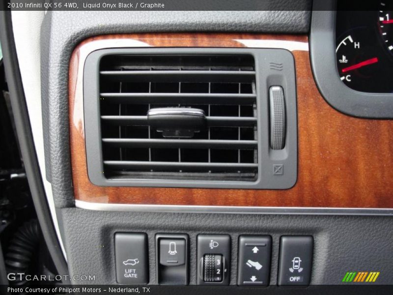 Liquid Onyx Black / Graphite 2010 Infiniti QX 56 4WD
