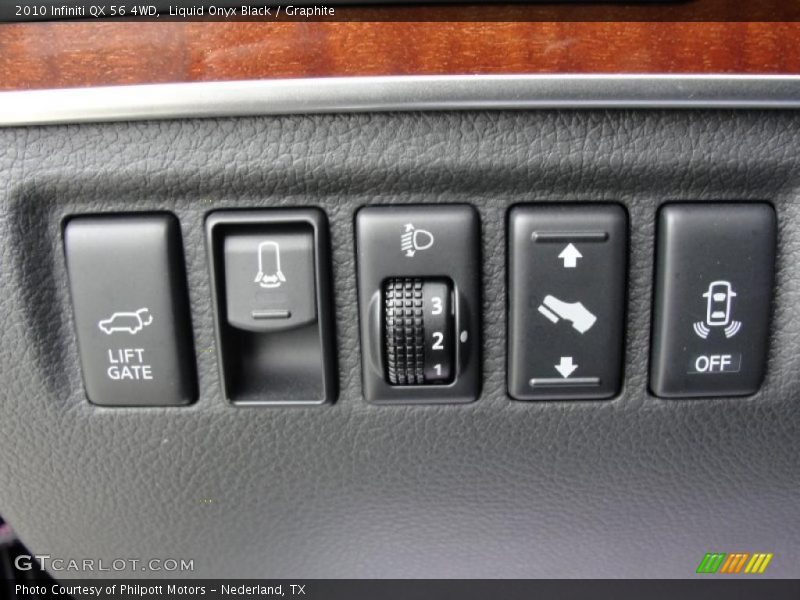 Liquid Onyx Black / Graphite 2010 Infiniti QX 56 4WD