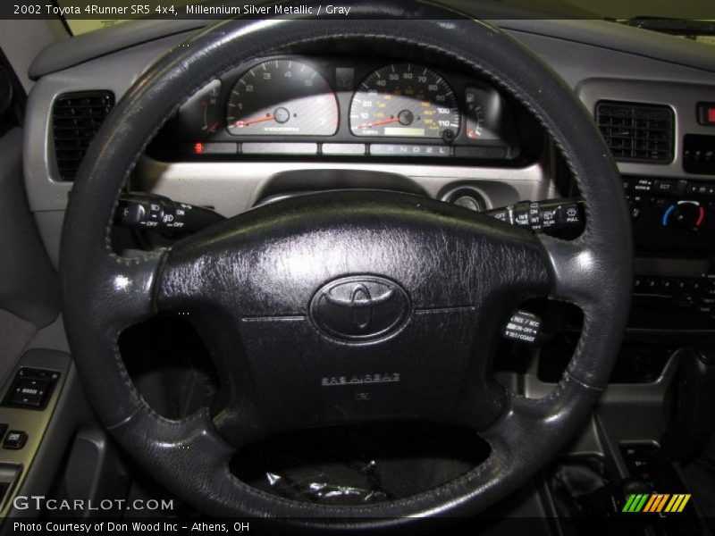 Millennium Silver Metallic / Gray 2002 Toyota 4Runner SR5 4x4