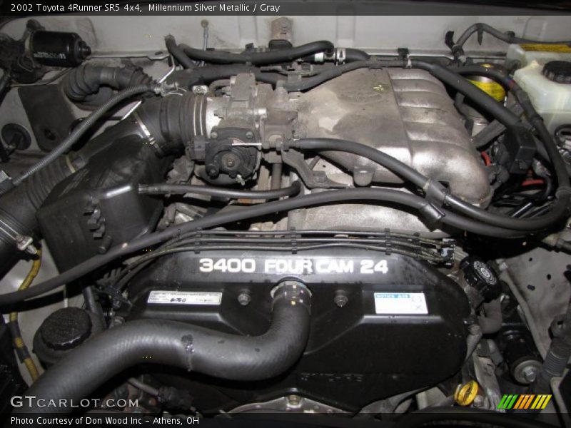 Millennium Silver Metallic / Gray 2002 Toyota 4Runner SR5 4x4
