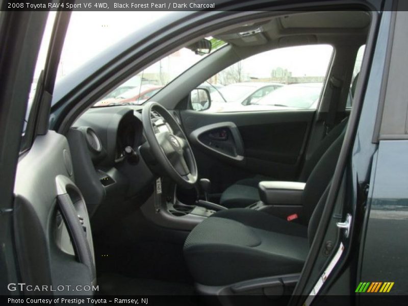 Black Forest Pearl / Dark Charcoal 2008 Toyota RAV4 Sport V6 4WD