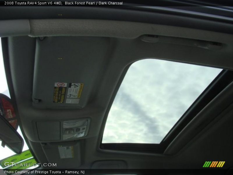 Black Forest Pearl / Dark Charcoal 2008 Toyota RAV4 Sport V6 4WD